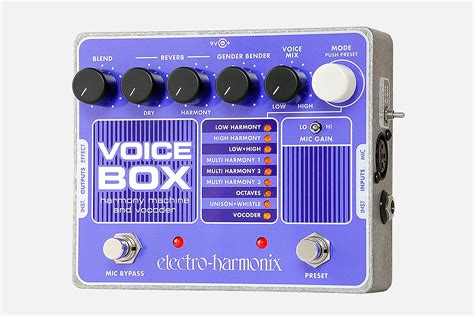 electro-harmonix voice box harmony machine and vocoder review|electro Harmonix voice box.